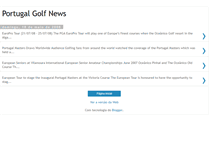 Tablet Screenshot of portugal-golf-news.blogspot.com