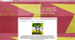 Desktop Screenshot of casababylonclub.blogspot.com