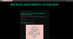 Desktop Screenshot of michael-dougherty-interview.blogspot.com