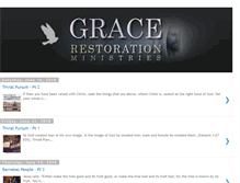 Tablet Screenshot of gracerestorationministries.blogspot.com