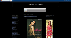 Desktop Screenshot of kanganaranautstills.blogspot.com