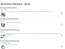 Tablet Screenshot of maximilianobaratero.blogspot.com