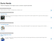 Tablet Screenshot of dunia-nanda.blogspot.com