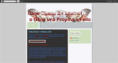 Desktop Screenshot of ganepropinadinerointernet.blogspot.com