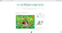 Desktop Screenshot of oexpoente.blogspot.com