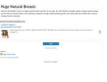 Tablet Screenshot of huge-naturalbreasts.blogspot.com