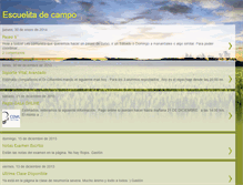 Tablet Screenshot of escuelitadecampo.blogspot.com