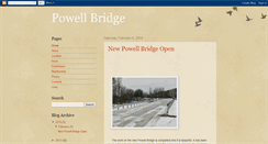 Desktop Screenshot of powellbridge.blogspot.com