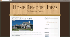 Desktop Screenshot of homeremodelideas.blogspot.com