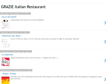 Tablet Screenshot of grazierestaurantkk.blogspot.com