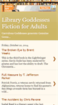 Mobile Screenshot of librarygoddesses-adultfiction.blogspot.com