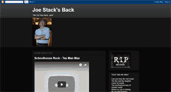 Desktop Screenshot of joestacksback.blogspot.com