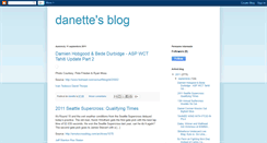 Desktop Screenshot of danettekettell.blogspot.com