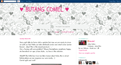 Desktop Screenshot of butangcomel.blogspot.com