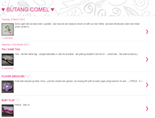 Tablet Screenshot of butangcomel.blogspot.com