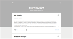 Desktop Screenshot of marvins2000.blogspot.com