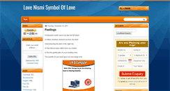 Desktop Screenshot of lovenismi.blogspot.com