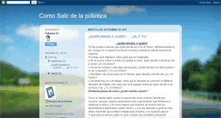 Desktop Screenshot of escapardelapobreza.blogspot.com