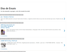 Tablet Screenshot of diasdeensaio.blogspot.com