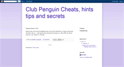 Desktop Screenshot of clubpenguinblog101.blogspot.com