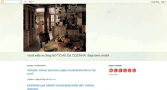Desktop Screenshot of noticiasdacozinha.blogspot.com