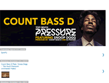Tablet Screenshot of countbassd.blogspot.com