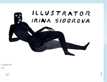 Tablet Screenshot of irinasidorova.blogspot.com