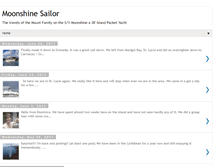 Tablet Screenshot of moonshine-sailor.blogspot.com