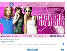 Tablet Screenshot of carmens-boutique.blogspot.com