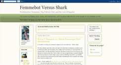 Desktop Screenshot of femmebotversusshark.blogspot.com