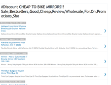 Tablet Screenshot of cheaptobikemirrors.blogspot.com