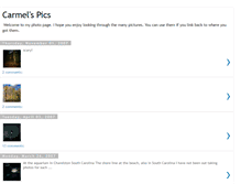 Tablet Screenshot of carmelspics.blogspot.com