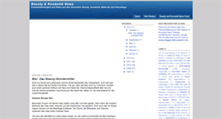 Desktop Screenshot of beauty-kosmetik-news.blogspot.com