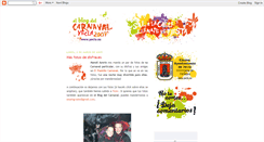 Desktop Screenshot of carnavalyecla.blogspot.com