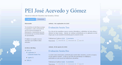 Desktop Screenshot of lajoseacevedo.blogspot.com