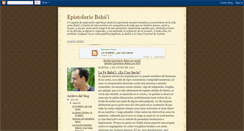 Desktop Screenshot of epistolario-bahai.blogspot.com