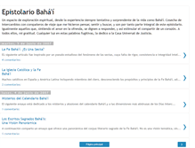 Tablet Screenshot of epistolario-bahai.blogspot.com