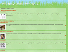 Tablet Screenshot of evidenciapatologias.blogspot.com