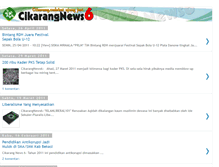 Tablet Screenshot of cikarangnews6.blogspot.com