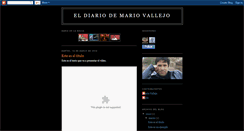 Desktop Screenshot of eldiariodemariovallejo.blogspot.com