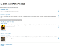 Tablet Screenshot of eldiariodemariovallejo.blogspot.com