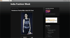 Desktop Screenshot of lifestyleindianfashion.blogspot.com