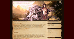 Desktop Screenshot of mejores-juegos-online.blogspot.com