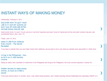 Tablet Screenshot of frankwaysofmakingmoney.blogspot.com