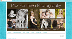Desktop Screenshot of missfourteenphotography.blogspot.com