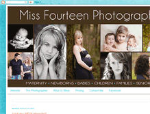 Tablet Screenshot of missfourteenphotography.blogspot.com