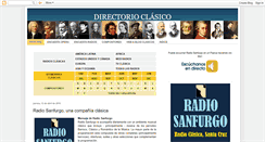 Desktop Screenshot of directorioclasico.blogspot.com