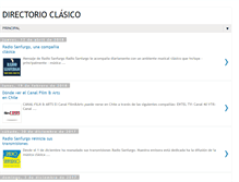 Tablet Screenshot of directorioclasico.blogspot.com