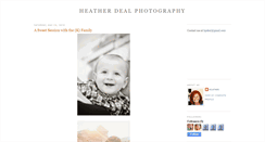 Desktop Screenshot of heatherdealphotography.blogspot.com