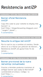 Mobile Screenshot of blogosferaantizp.blogspot.com